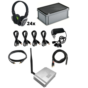 Geluidsset Silent Disco (24 stuks) Geluidsset Silent Disco (24 stuks)