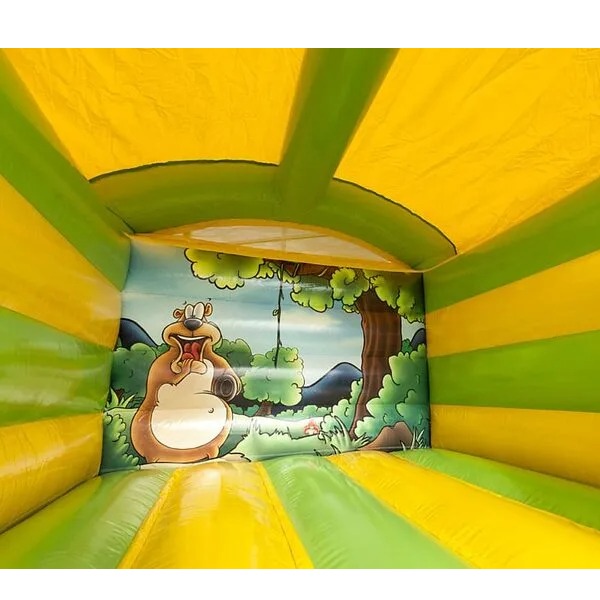 Springkussen Mini Jungle Met Dak | Type 2 Springkussen Mini Jungle Met Dak | Type 2